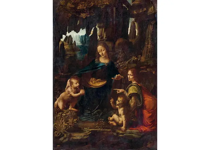 Пазл Clementoni Museum Collection: Мадонна в скелях, Леонардо да Вінчі (Museum Collection - Leonardo Da Vinci - Virgin of the Rocks Puzzle - 1000 pcs.), 1000 ел. (39976) - фото 2