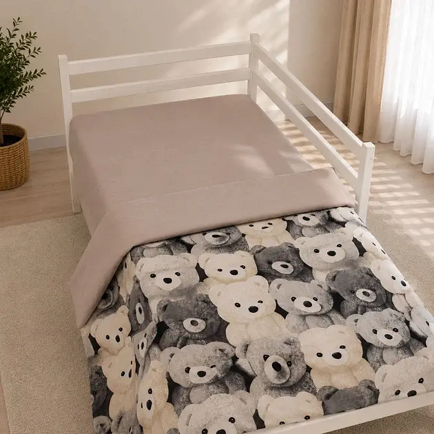 Підковдра MirSon Ranforce Elite Teddy Cloud 110 x 140 см (2200013686699) - фото 6
