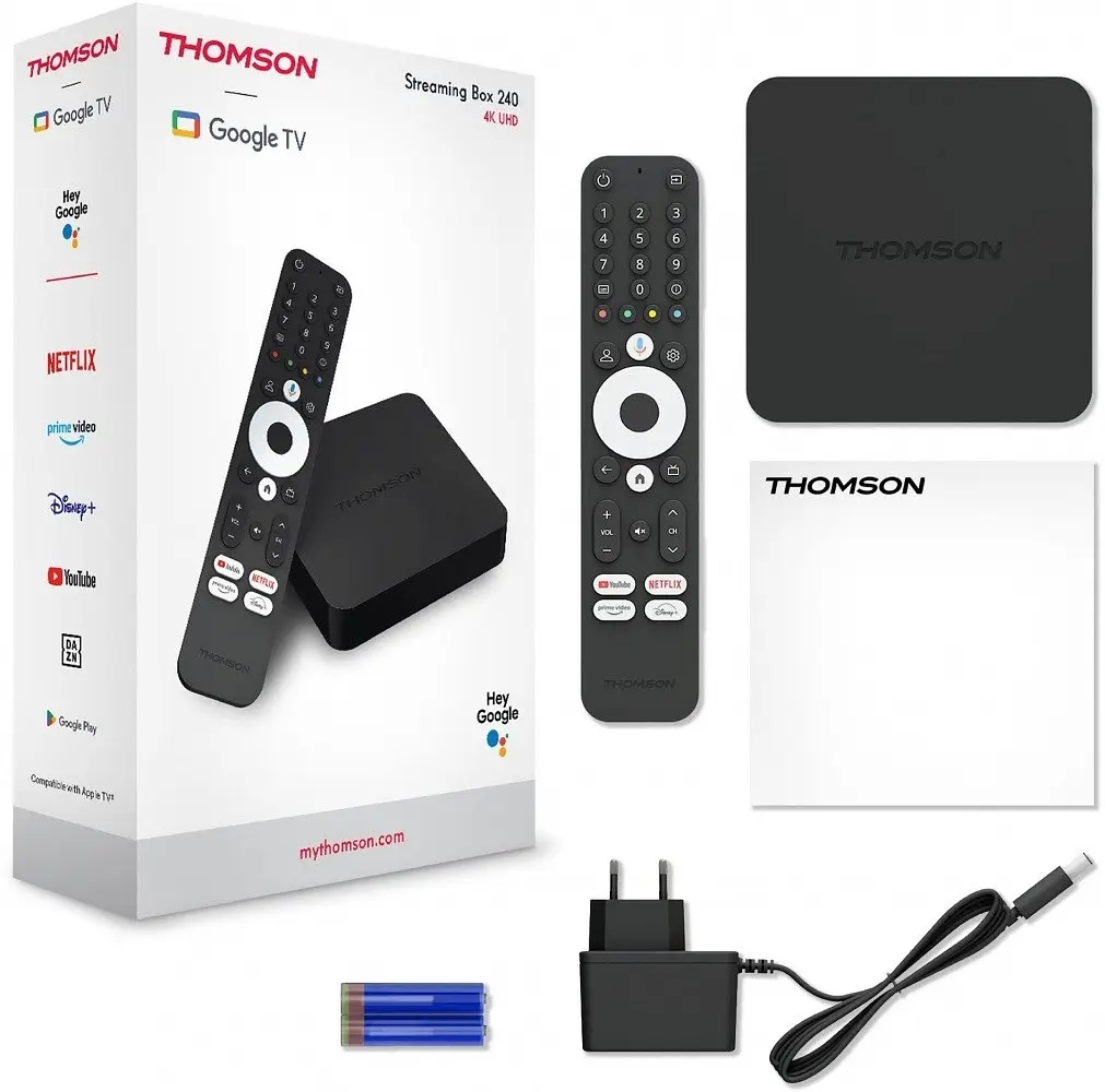 ТВ приставка - медиаплеер Thomson Streaming Box 4K UHD 240G - фото 4
