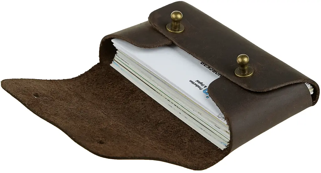 Шкіряна візитниця SHVIGEL 10х6.5 см acs0015994 - фото 2