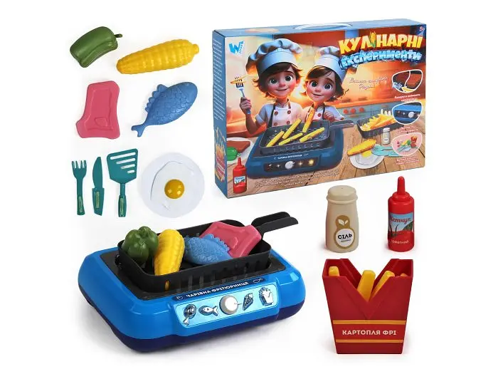 Ігровий набір Фритюрниця гриль Кулінарні експерименти, WToys - фото 2