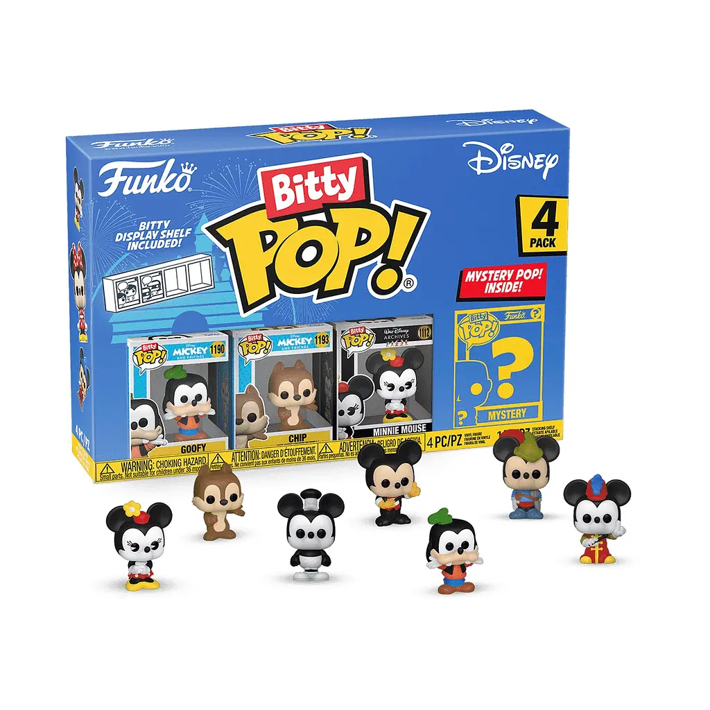 Набор подарков Funko POP Bitty: Disney - Goofy 4pk det0018261 - фото 3