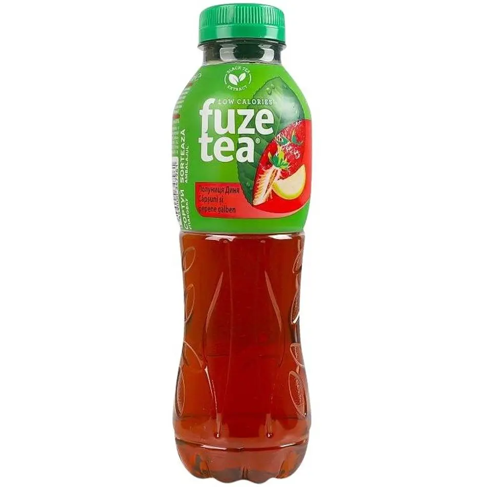 Напій Fuze tea смак Полуниця-диня з екстрактом чорного чаю 0.5 л - фото 3