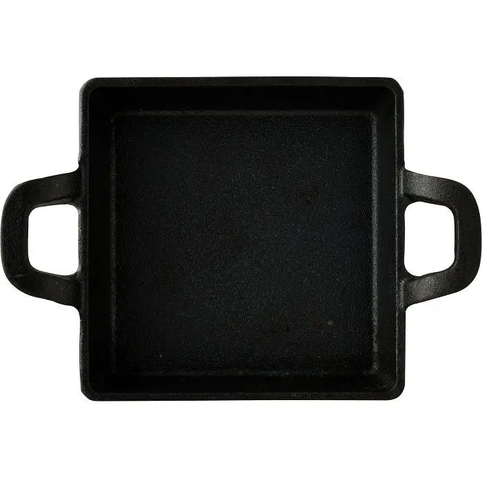 Чавунна мініформа з серверовочною дошкою MasterPro Foodies cook&share 12.6X18.5 см (BGMP-3805-EM) - фото 6