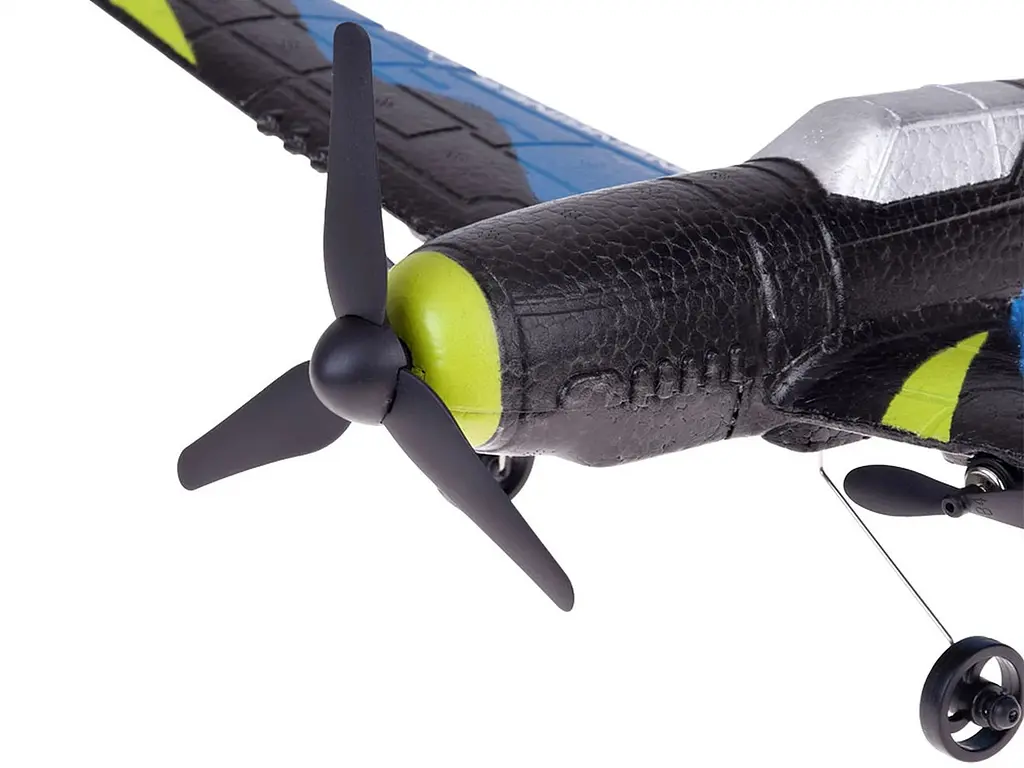 Дитячий літак-планер на радіокеруванні G8 Glider з пінопласту з підсвіткою, колісним шасі та акумулятором - фото 5