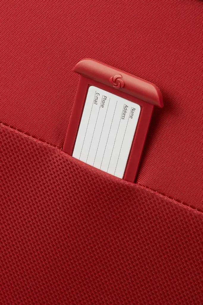 Валіза 55 См Samsonite D'LITE RED 55x40x22(25) KG6*10302 - фото 3