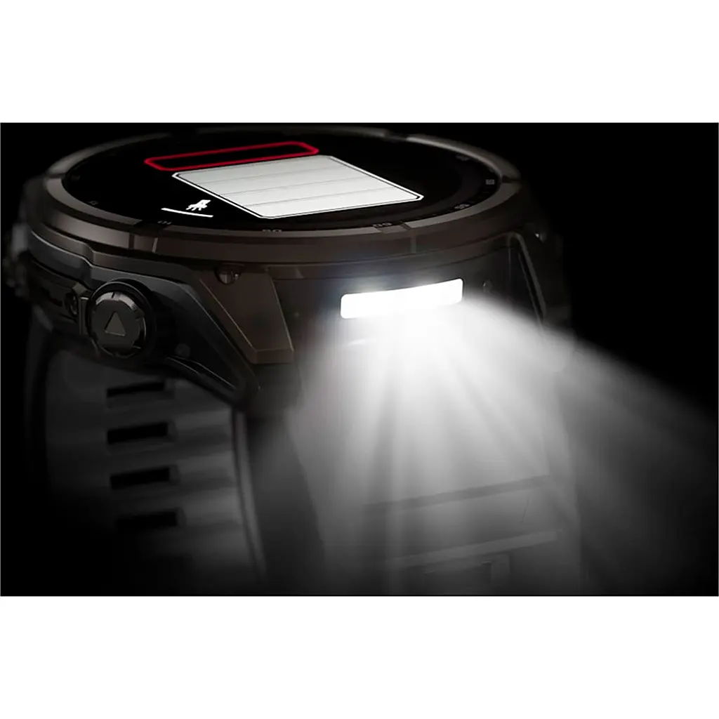 Смарт-часы Garmin Fenix 8 Solar Sapphire 51mm Carbon Gray DLC Titanium with Black/Pebble Gray Silicone Band (010-02907-10/11/70) [115055] - фото 12
