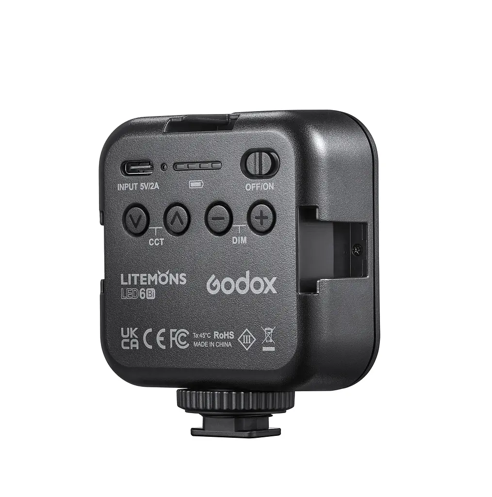 LED6Bi - Спалах - Накамерне LED свитло LITEMONS LED6Bi-Color Godox - фото 2