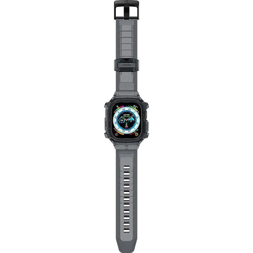 Чохол-ремінець Spigen Rugged Armor Pro для Apple Watch Ultra/Ultra 2 49mm Space Crystal (ACS06028) [149630] - фото 16