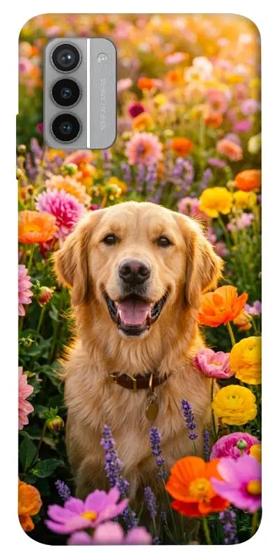 TPU чохол Demsky Flowery labrador для Nokia G42