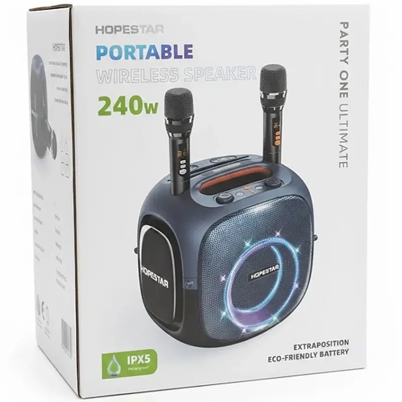 Bluetooth колонка Hopestar Party One Ultimate 240W Blue - фото 2