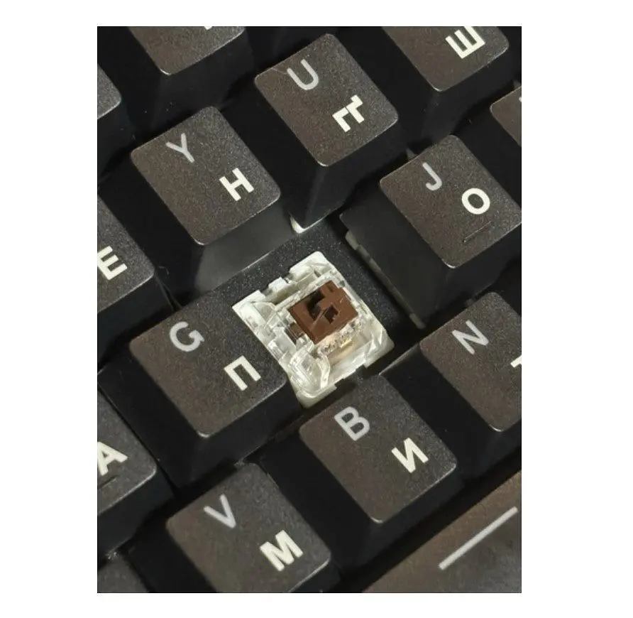 Клавіатура ігрова механічна Aula Mechanical F-3032 Black keycaps + 21 Yellow keys KRGD Red - фото 8
