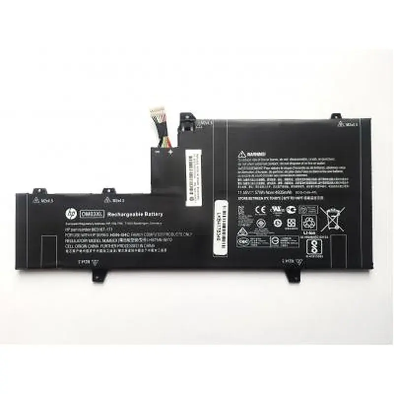 Акумулятор до ноутбука HP EliteBook Folio 1030 G2 OM03XL, 57Wh (4935mAh), 3cell, 11 (A47555) - фото 2
