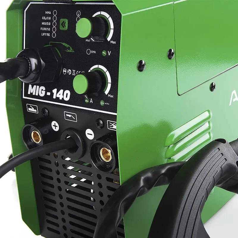 Полуавтомат инверторный сварочный Apro MIG-140 + набор кабелей 30412 - фото 8