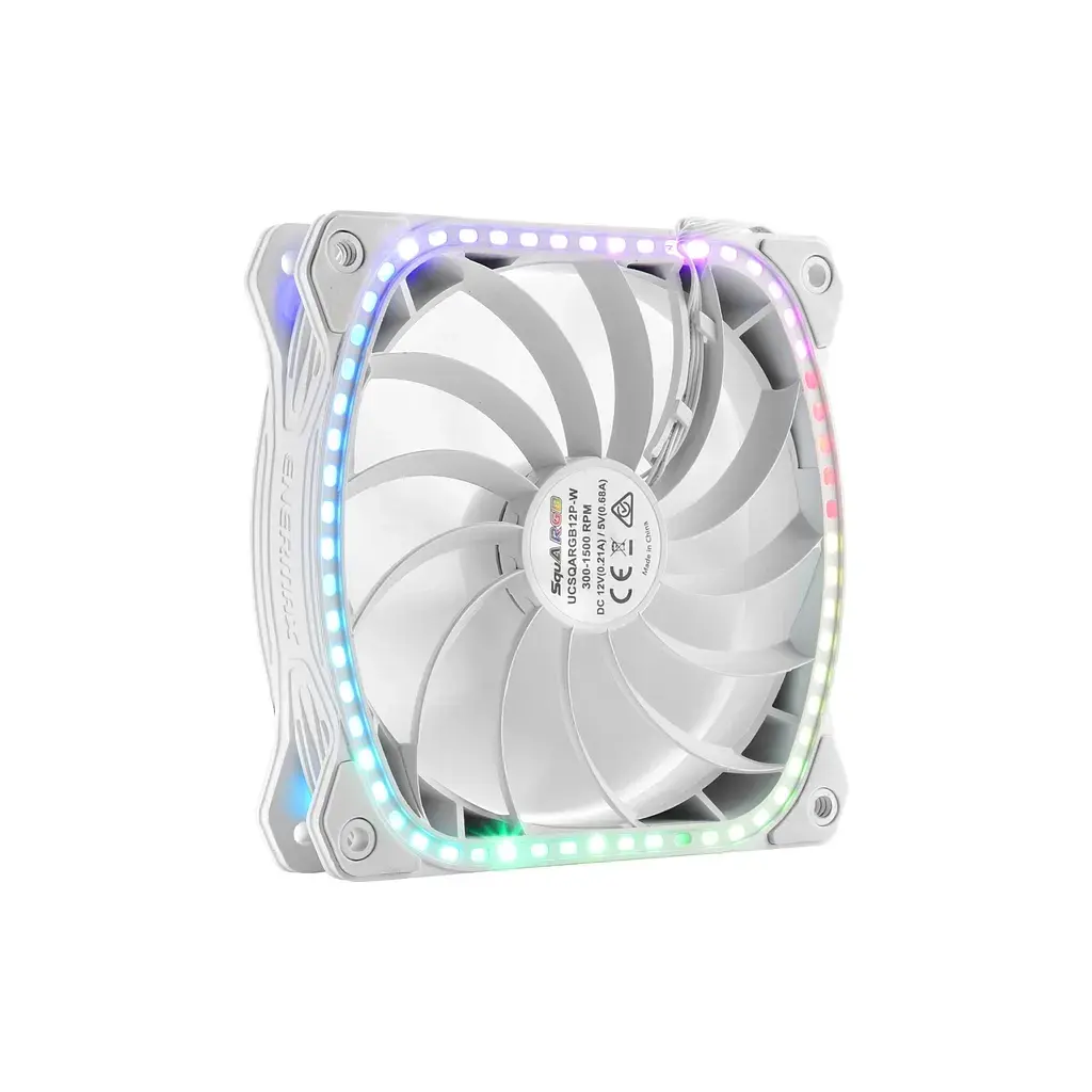 Кулер до корпусу Enermax SquA RGB White (UCSQARGB12P-W-SG) - фото 6