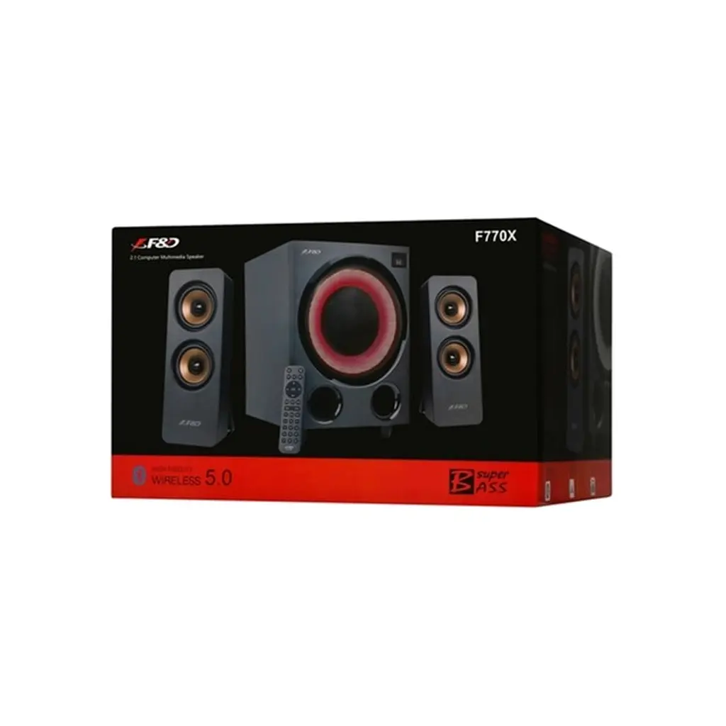Акустическая система F&D F770X Black - фото 8