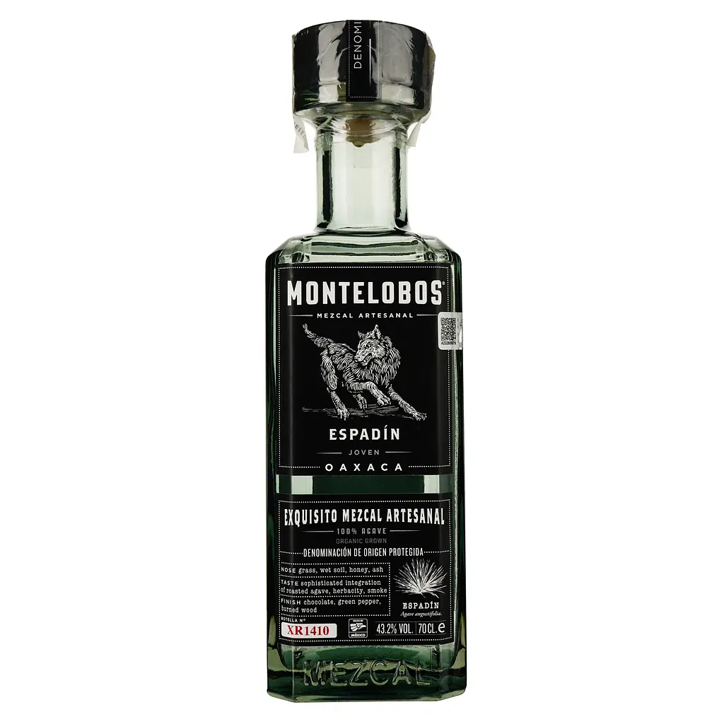 Мескаль Montelobos Espadin Joven 100% Agave 43.2% 1.4 л (2 шт. х 0.7 л) - фото 2