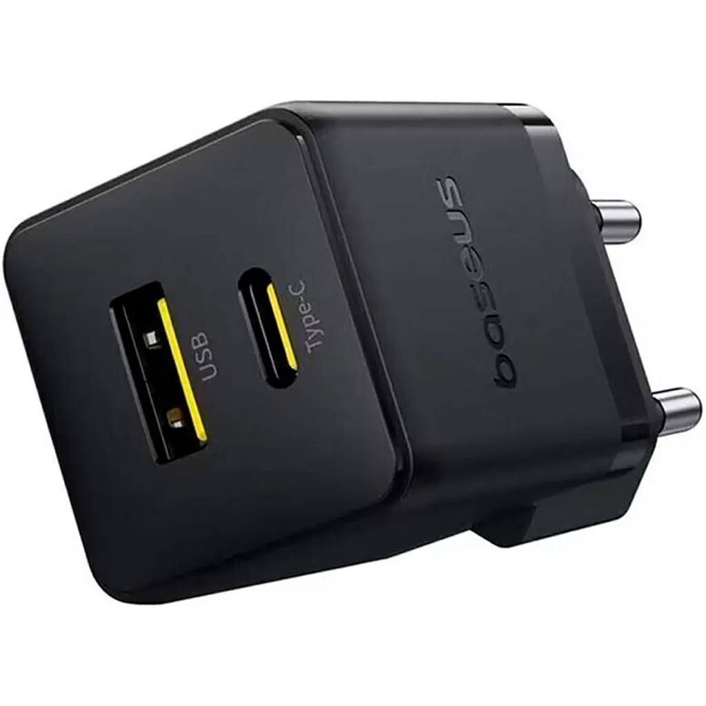 Мережевий зарядний пристрій Baseus Palm Fast Charger 30W Cluster Black (P1011160A113-00) [139989] - фото 3