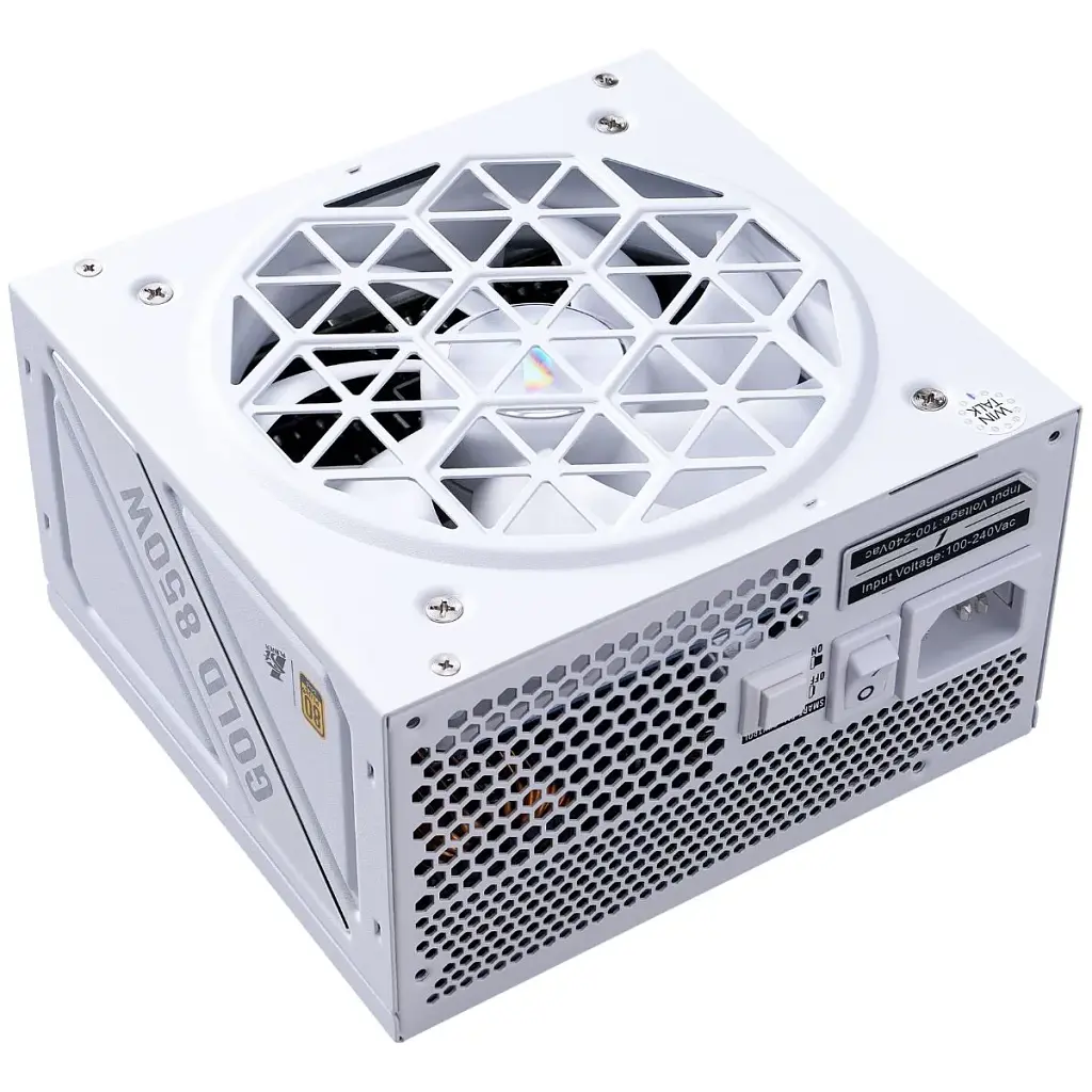 Блок живлення 1stPlayer 850W White (NGDP-GLD-850-WH-EU) - фото 7