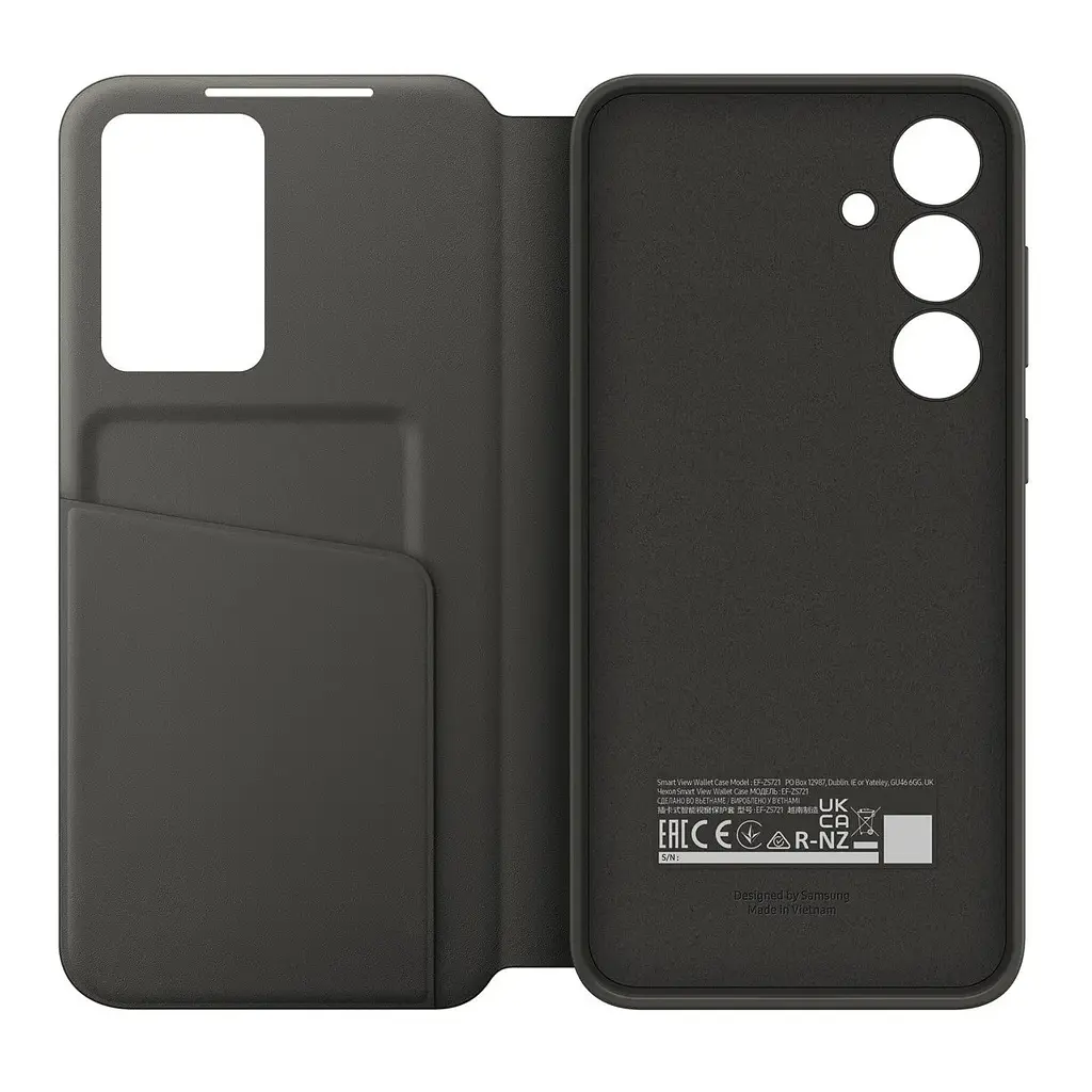 Оригінальний чохол-книжка Smart View Wallet Case Samsung Galaxy S24 FE (S721) Black EF-ZS721CBEGWW - фото 5