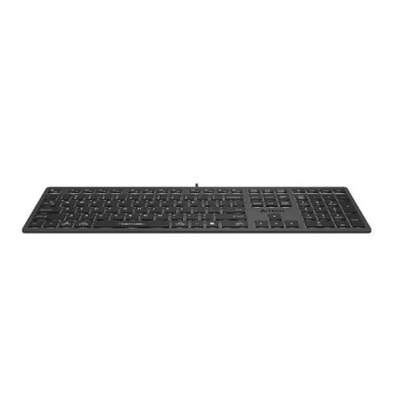 Клавіатура A4Tech FX60H USB Grey White backlit (4711421976343) - фото 4
