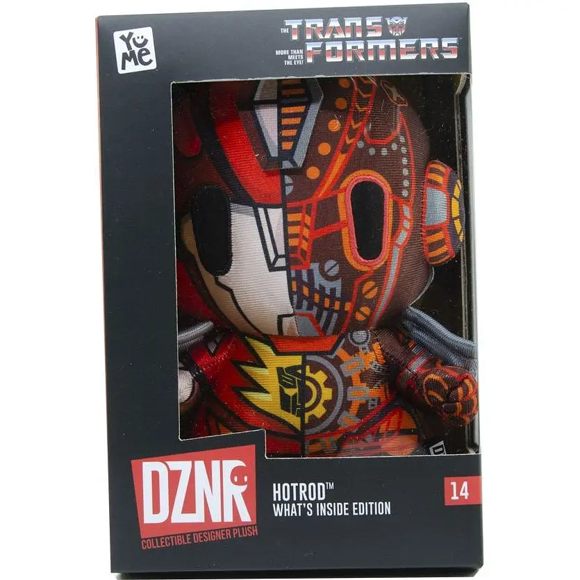 Колекційна м'яка іграшка Yume DZNR Transformers Хот Род, 17,5 см (19623) - фото 4