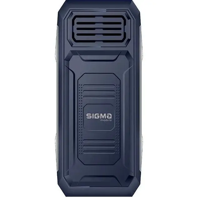 Кнопочный телефон Sigma mobile X-Style 341 BRO TYPE-C синий - фото 2