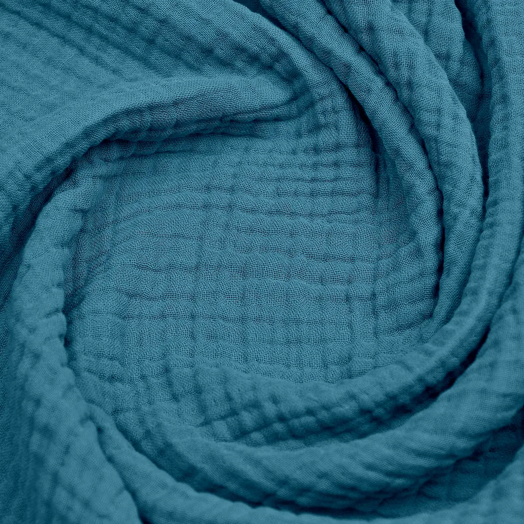 Наволочка Cosas Ocean муслінова 40х60 см смарагдова (50Muslin_Ocean_40x60) - фото 3