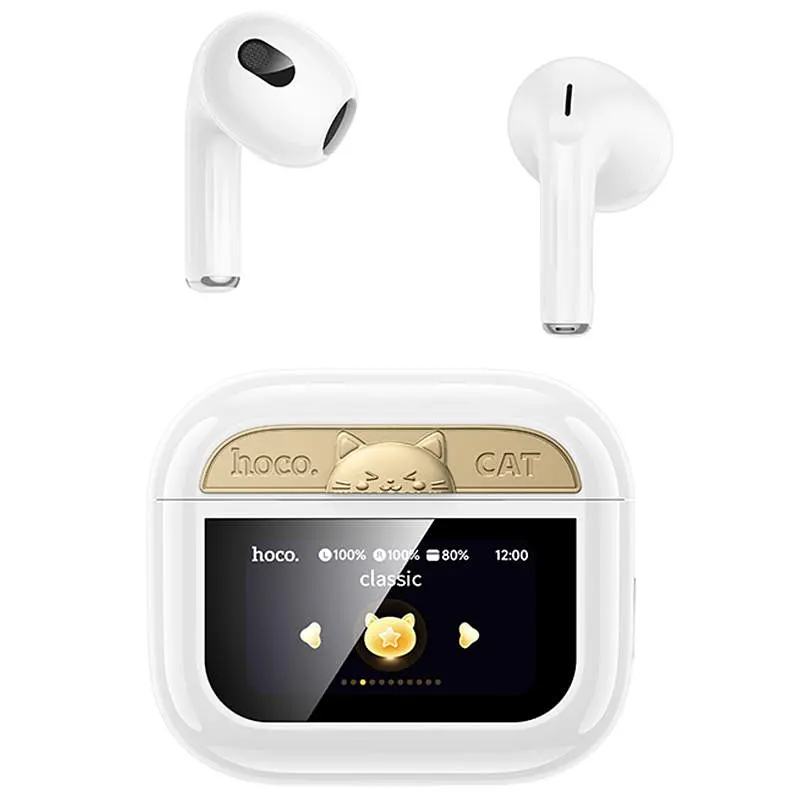 Бездротові TWS навушники Hoco EW87 Gata White - фото 7