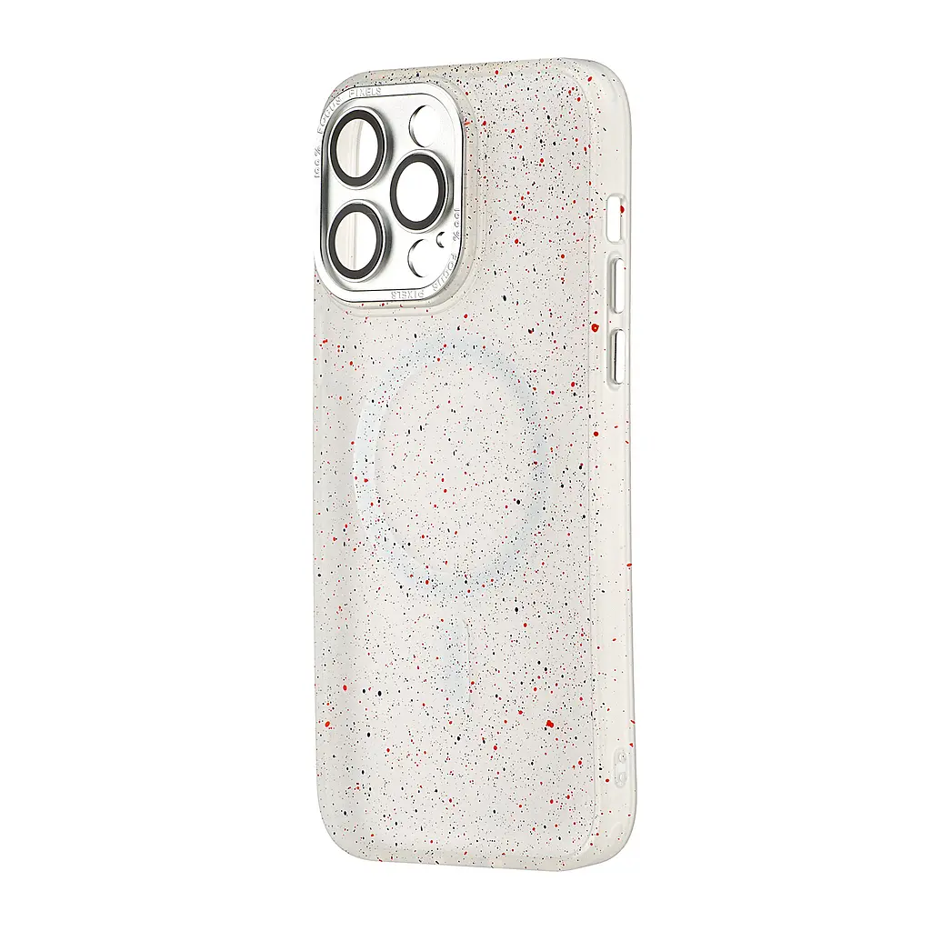 Чохол Splatter with MagSafe iPhone 14 Pro Max White