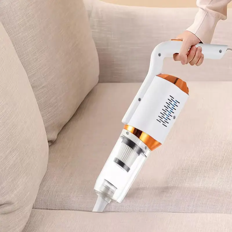 Вакуумний бездротовий пилосос Vacuum Cleaner 2000mAh з насадками 3 в 1 - фото 6