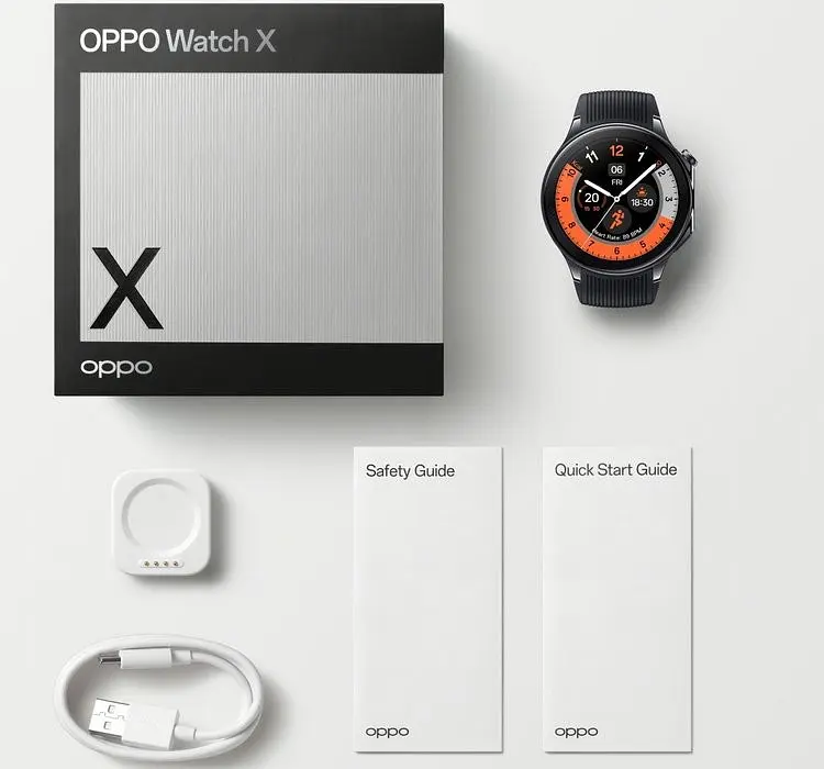 Годинник розумний OPPO WATCH X 2/32 (OWWE231) чорний - фото 6