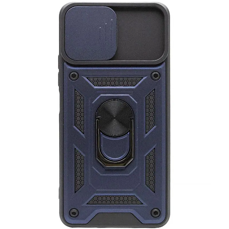Чохол Ummi Camshield Serge Ring для Xiaomi Mi 11 Lite Синій / Navy - фото 2