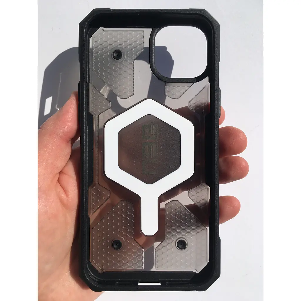 Оригінальний протиударний чохол UAG Pathfinder MagSafe для iPhone 15 Plus/14 Plus Ash 114357113131 - фото 4