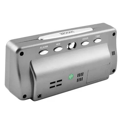 Часы настольные сетевые VST-763Y-4 зеленые цифры + температура (USB) - фото 2