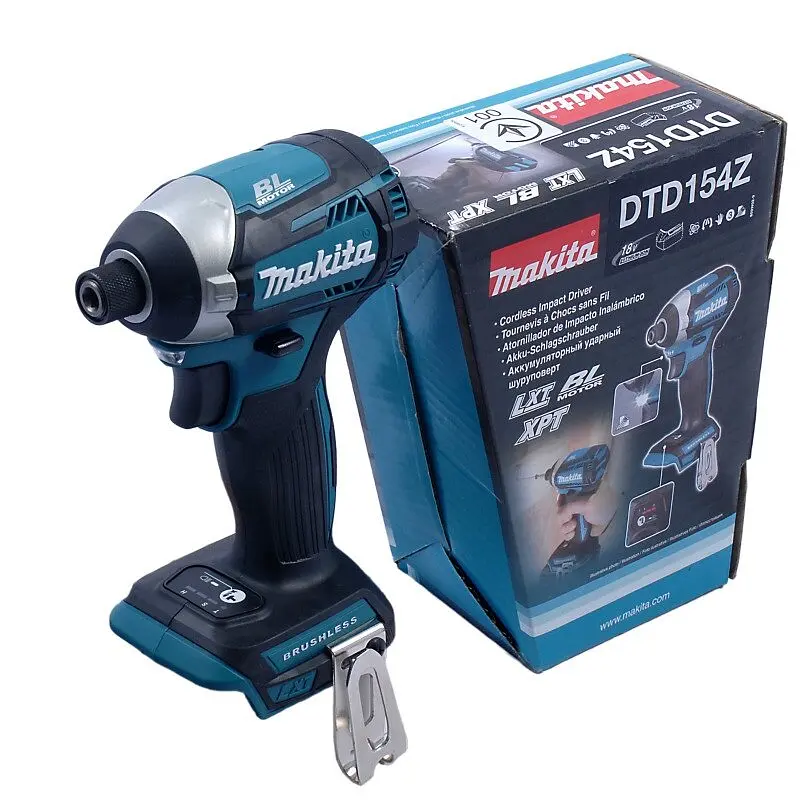 Гвинтокрут імпульсний акумуляторний Makita DTD154Z (175 Нм, 1/4", BL, LXT, без акумуляторів та зарядного пристрою) - фото 8