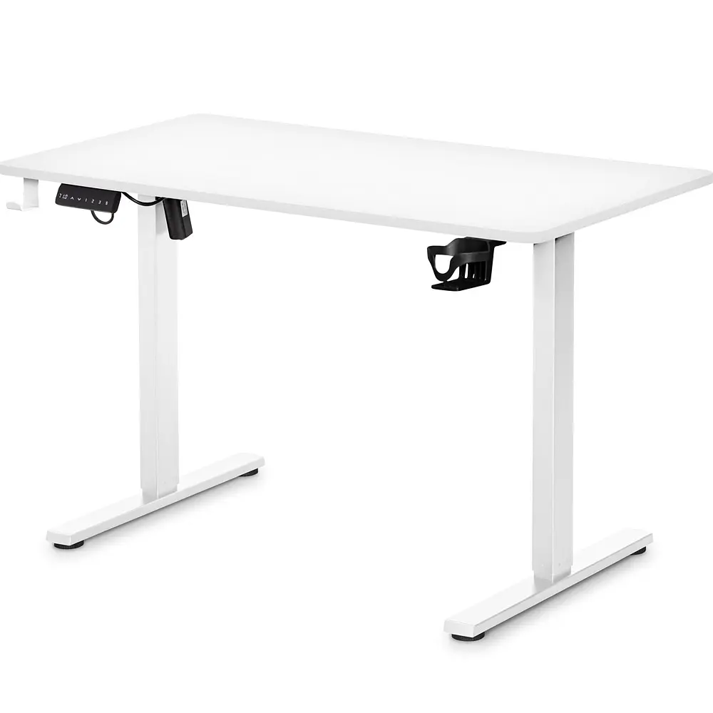 Стіл Mealux PowerDesk Lite White з електрорегулюванням висоти (арт. EVO-201 Lite W/W)
