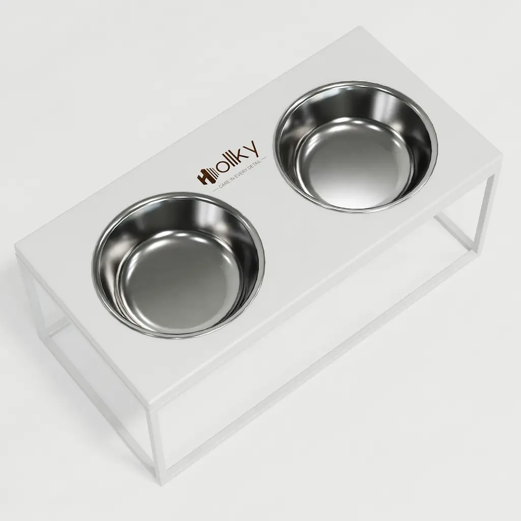 Hollky Base XL20 — миски на підставці для великих собак (2 × 1,8 л) - фото 7