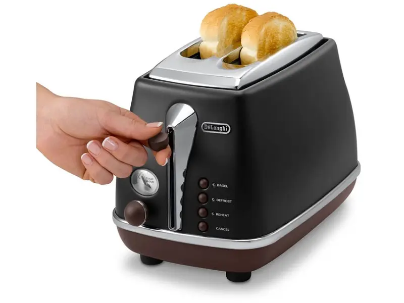 Тостер Delonghi CTOV 2103.BK - фото 3