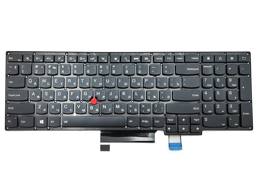 Клавіатура для Lenovo Thinkpad S5 S531 S540 S5-S531 (RU Black з підсвічуванням) Оригінал. - фото 3