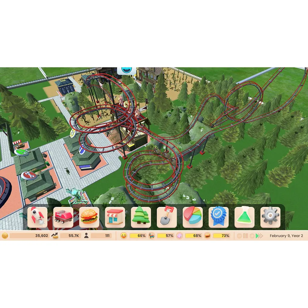 Ключ активації Microsoft RollerCoaster Tycoon Adventures Deluxe для Xbox One/Series S/X - фото 2