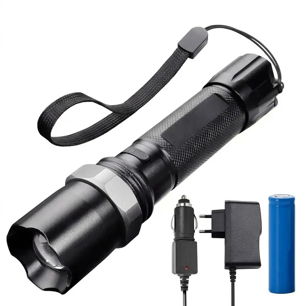 Ліхтарик ручний BL-8626-XPE Li-Ion 18650 акумуляторний 1 х 18 650 (3.7V) або 3 х ААА