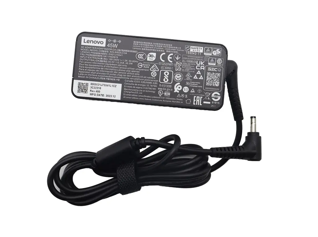Блок живлення (зарядка) для ноутбука Lenovo 45W (20V 2,25А 4.0ммx1.7мм) ADLX45NAC3A, 45W, 2.25A, 4.0ммx1.7мм - фото 3