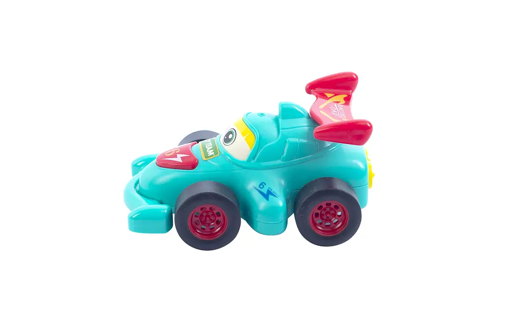 Машинка Baby Team інерційна бірюзова (8620_машинка бирюзовая) - фото 3