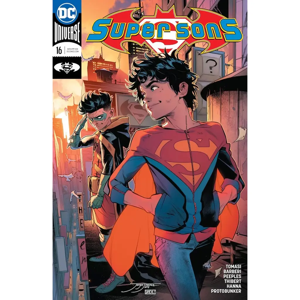 Super Sons (2017 DC) #16A D - Пітер Дж. Томасі