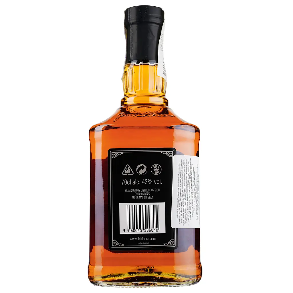 Виски Jim Beam Black Extra Aged, 43%, 0,7 л - фото 2