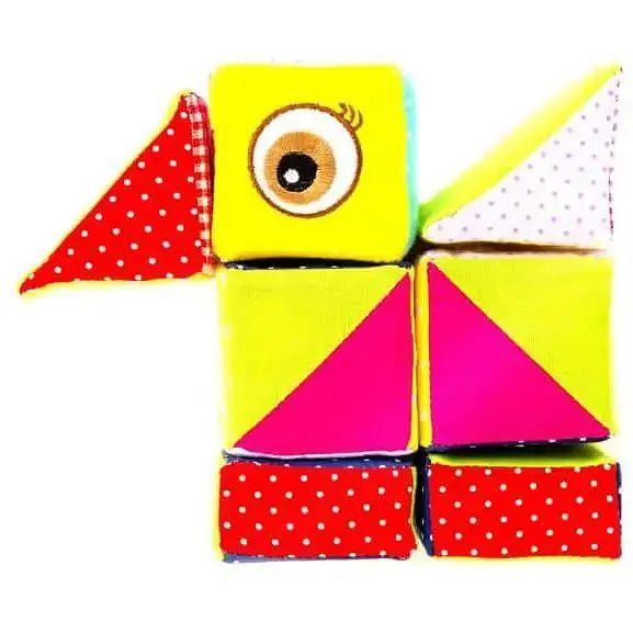 Набор мягких кубиков Масік Совушка (МС 090602-04) - фото 2