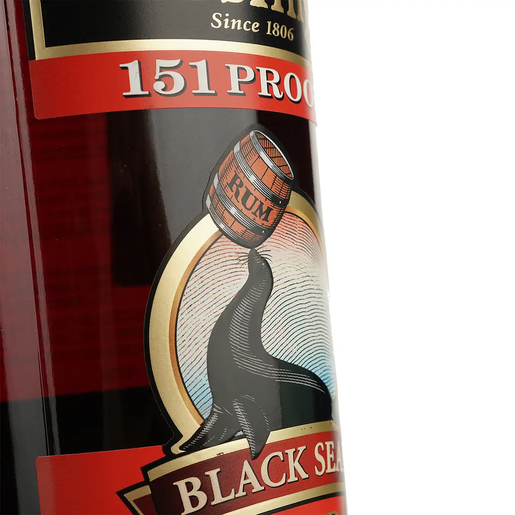 Ром Gosling's Black Seal 151 Bermuda Rum 75.5% 0.7 л - фото 3