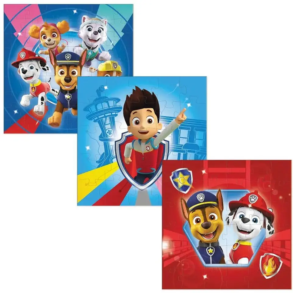 Пазл DoDo 3 в 1 Paw Patrol (200153) - фото 3