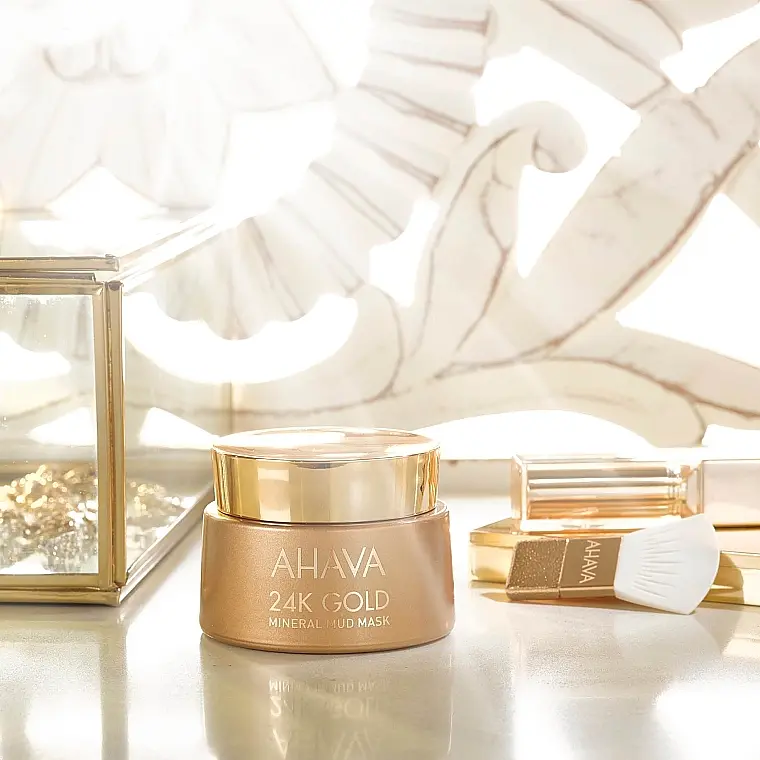 Мінеральна маска із золотом Ahava 24K Gold Mineral Mud Mask 50 мл - фото 7